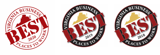 Virginia Business Best Places to Work logo